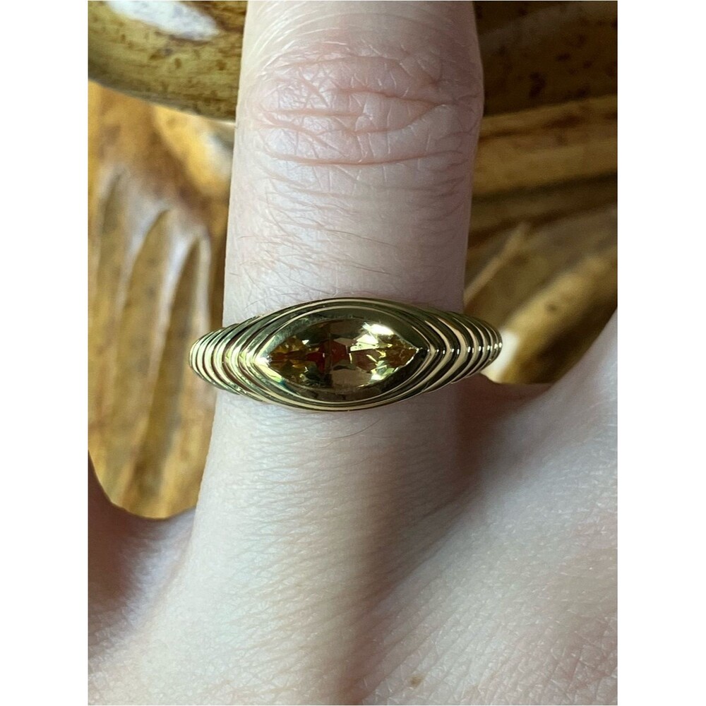 Brazilian Heliodor Ring Size 8